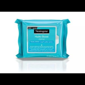 6pk Neutrogena Hydro Boost Cleanser Face 25 Wipes